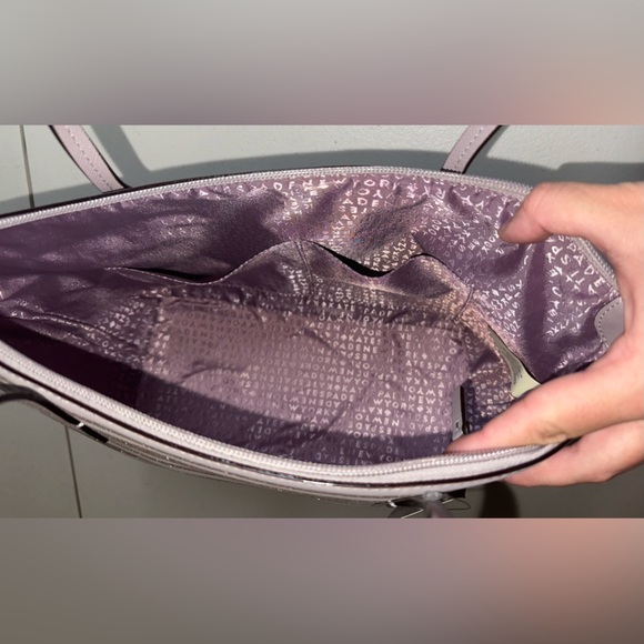 *RARE* NWT Kate Spade lilac glitter purse - Picture 6 of 6